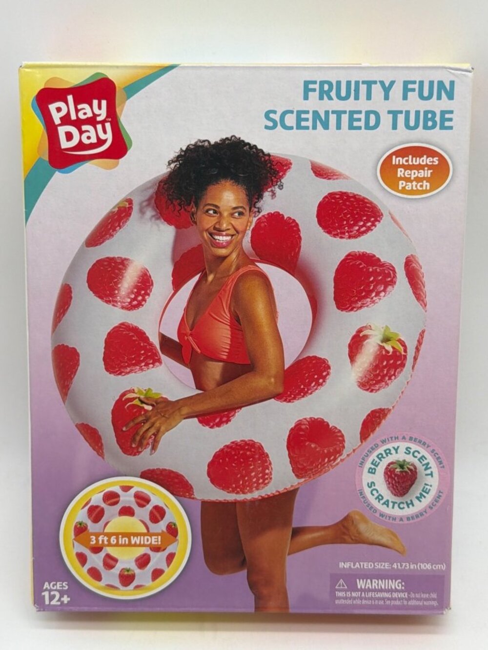 Play Day Fruity Fun Scented Tube 41.73 Inches Berry Scented Ages 12+ Includes Re